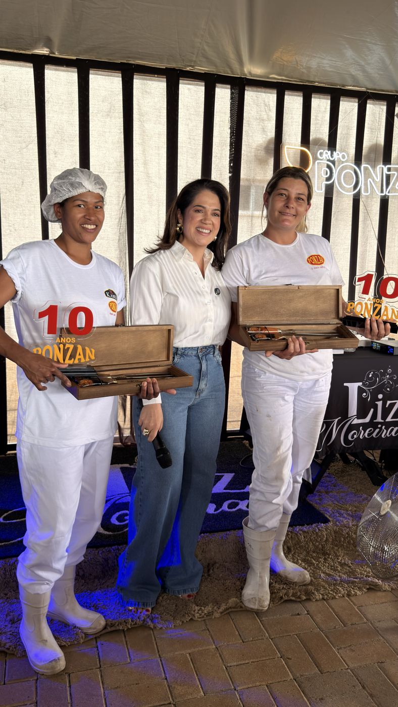 Colaboradoras da Ponzan homenageadas por tempo de casa